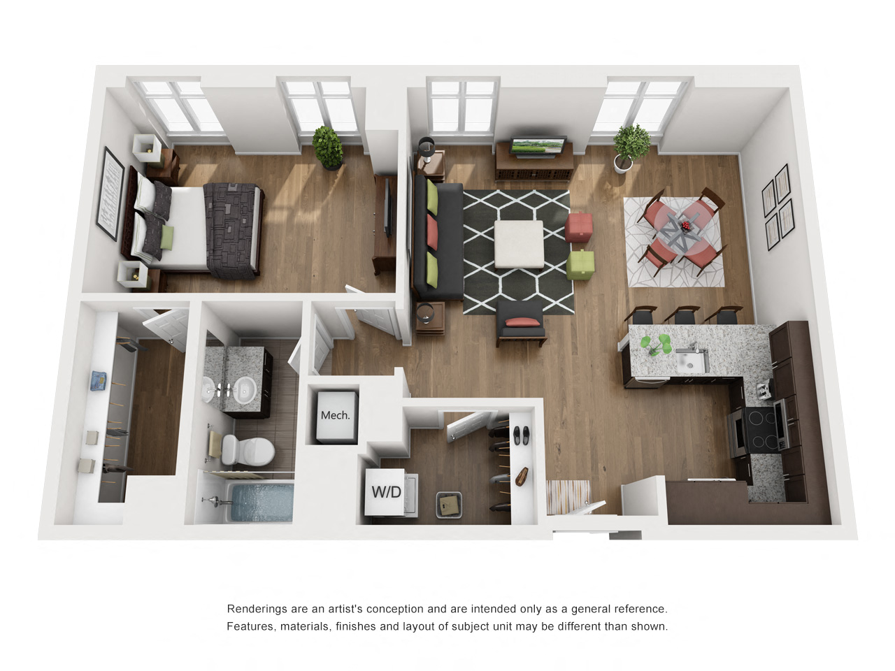 300 Alexander Court Studio-4 Beds Apartment, Townhouse for Rent - Photo Gallery 36